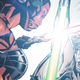 Darth Talon as she appeared in Legacy, battling an idea from the books that was not brought into Lucas’ plans: Cade Skywalker, a distant descendant of Anakin and Luke.